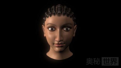 埃及艳后的3D头像还原图