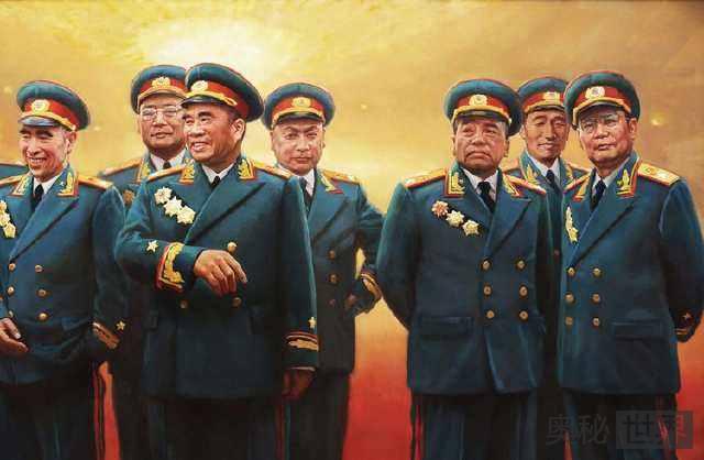 共和国十大元帅们的名字是怎么来的