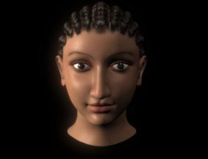 埃及艳后的3D头像还原图